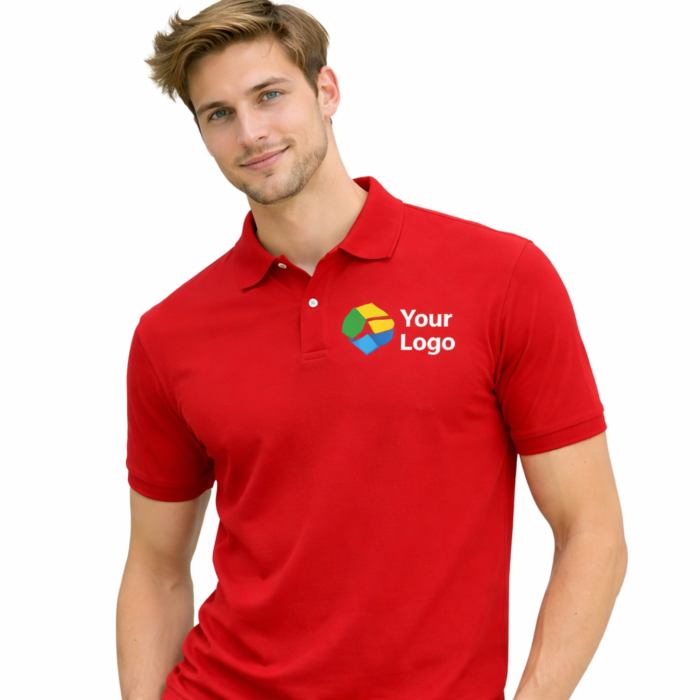 T-Shirt Polo Red