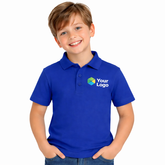 T-Shirt Polo Kids Blue