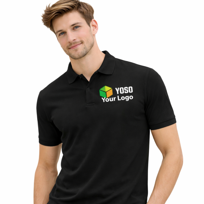 T-Shirt Polo Black