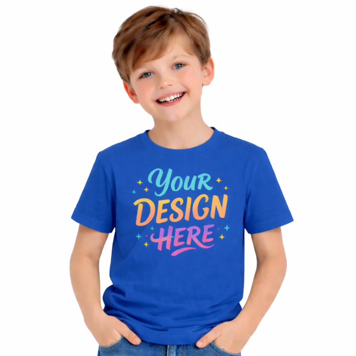 Boys T-Shirt Round Neck - Blue